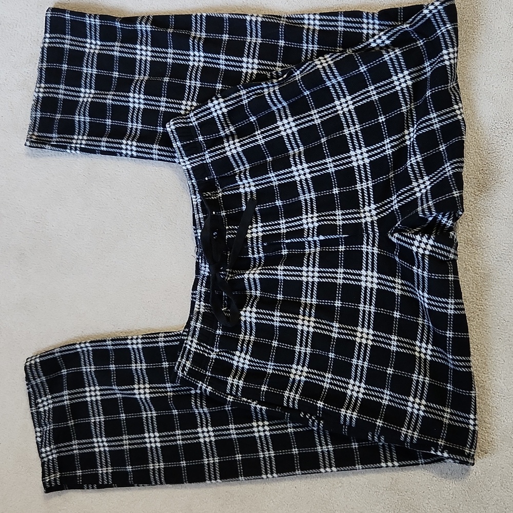Stafford Men's Sleepwear Regular Fit - Black/White Medium